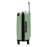 Kenneth Cole REACTION Renegade Luggage Expandable 8-Wheel Spinner Lightweight Hardside Suitcase, Seafoam, 24-Inch Checked
