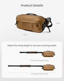 tomtoc 5.5L X-Pac Sling Crossbody Bag for Nintendo Switch 2/ROG Xbox Ally X