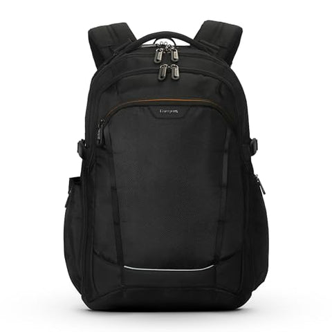 Targus 17” Voyager EXP Travel Backpack – Expandable Carry-On Laptop Backpack with SafePort Protection, Checkpoint-Friendly Design, Anti-Theft Travel Features - TBB664GL