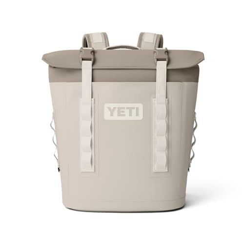 YETI Hopper M12 Backpack Soft Sided Cooler with MagShield Access, Cape Taupe