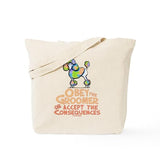 CafePress Obey The Groomer Tote Bag Reusable Natural Beige Canvas Shopping Bag