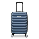 Samsonite Hard-Sided 20-Inch Lightweight Carry On Expandable Element Suitcase: Durable, 360° Spinner Wheels, Adjustable Telescopic Handle, TSA-Approved Lock - Captains Blue