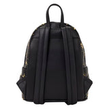 Loungefly Sanrio: Chococat - Quilted Gold Embroidery Stars - Mini Backpack - Great for Kids & Adults - Collectible Bags