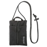 MAXPEDITION Platy Pocket Organizer, Durable EDC Tool Pouch for Men, Neck Wallet with Paracord Lanyard, Holds Flashlight, Multitool, Pen, Notebook (Black, 4" x 6")