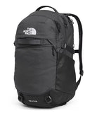 The North Face Router Everyday Laptop Backpack - Daypack, Water Repellent, Laptop Sleeve, Reflective Details, Asphalt Grey Light Heather/TNF Black-NPF, One Size