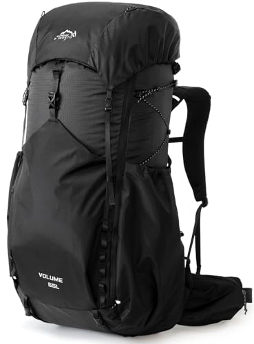 IX INOXTO 55L Internal Frame Waterproof Hiking Camping Backpack with 3L Water Bladder and Rain Cover, Large Lightweight Travel Daypack | Backpacks4Less