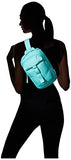 Vera Bradley Women's Cotton Utility Sling Backpack, Turquoise Sky - Recycled Cotton, One Size