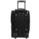 Dejuno 28-inch Rolling Duffle Bag - Blue