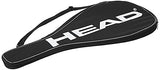 HEAD Tennis Racquet Cover Bag, Lightweight Padded Single Racket Carrying Case with Adjustable Shoulder Strap