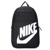 Nike Elemental Backpack (21L), Black/Black/White, MISC