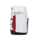 Nike Elite Pro Basketball Backpack BA6164 One Size (WHITE/UNIVERSITY RED/BLACK)