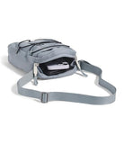 The North Face Jester Crossbody Bag - Water-Repellent Sling Bag, Multiple Carry Options, Adjustable, Bungee Support, Mid Grey Dark Heather/TNF Black, One Size
