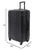 Wrangler Venture Luggage and Travel Set, Black, 7-Piece Set