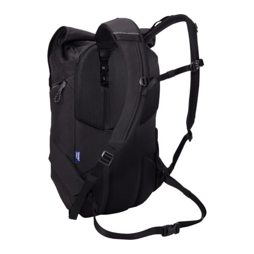 Thule Paramount Bike Commuter Backpack - 20L Capacity - Adjustable fit - 16" Padded Laptop Sleeve and 11" Tablet Pocket - Rolltop Closure - Side Phone Pocket - Taillight Loop