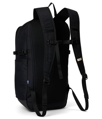 Fjällräven High Coast Backpack 24 - Lightweight, Quick-Dry Fabric, Packable Design - Hiking, Travel, Black, One Size