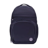 PUMA Women's Downbeat Matte Nylon Backpack with Laptop Compartment & Media Pocket, Deep Plum, One Size