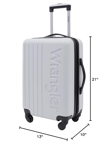 Wrangler Carry-On Luggage Set, Grey