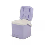 Igloos Cooler Hard-Sided Ice Chest, Insulated Portable Cooler, Heavy-Duty, Leak-Resistant Lid, Lightweight Ergonomic Handle (Lilac Breeze, 12 Quart)