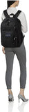JanSport unisex-adult Big Student (Black logo Blue, One Size)
