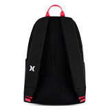 Hurley Unisex-Kids Graphic Backpack, Black/Black, One Size