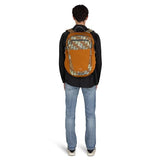 Osprey Flare Commuter Laptop Backpack, Kazuma Print/Toffee Orange