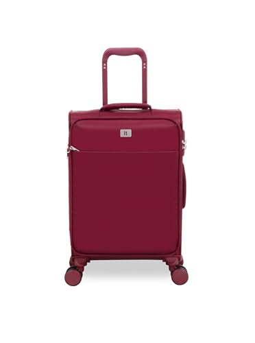 It Luggage Lustrous Luxe 22" Softside Carry-On 8 Wheel Spinner, French Port