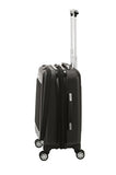Rockland Titan Hardside Carry-On Spinner Luggage, Black, Carry-On 19-Inch (F2401-BLACK)