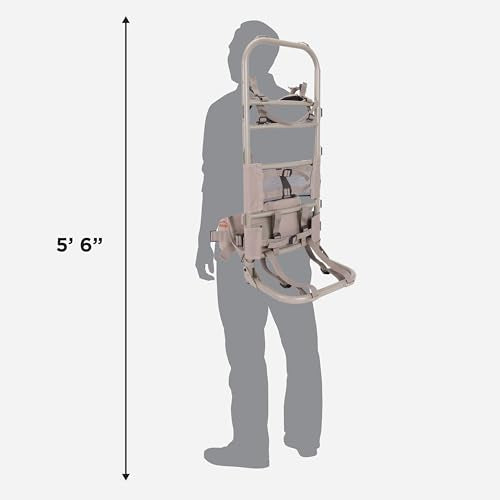 Allen Company Rock Canyon External Hunting Pack Frame, Tan, One Size