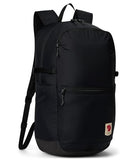 Fjällräven High Coast Backpack 24 - Lightweight, Quick-Dry Fabric, Packable Design - Hiking, Travel, Black, One Size