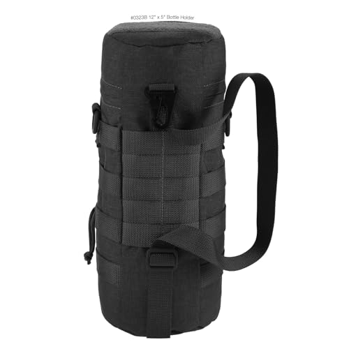 Maxpedition 12-Inch X 5-Inch Bottle Holder (Black)