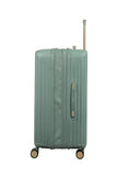 It Luggage Luxuriant 27" Hardside Checked 8 Wheel Expandable Spinner, Iceberg Green
