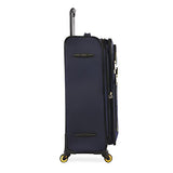 NAUTICA Emry 2pc Softside Luggage Set, Navy Yellow