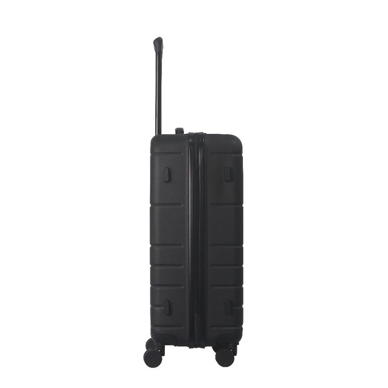 Gecheer ABS Hardshell Luggage Set 3-Piece Spinner Suitcases with TSA Lock – 20 Inch, 24 Inch, 28 Inch Carry-On and Checked Luggage in Black