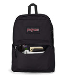 JanSport SuperBreak Plus Backpack with Padded 15-inch Laptop Sleeve and Integrated Bottle Pocket - Spacious and Durable Daypack for Work and Travel - Black