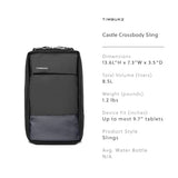 Timbuk2 Castle Crossbody Sling, Jet Black