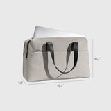 Away Everywhere Bag, Padded Laptop Sleeve, Removable Shoulder Strap, Daily Work Bag, Travel Essential Approved Personal Item, Cloud Gray