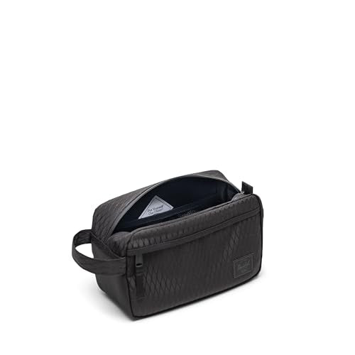 Herschel Supply Co. Unisex Chapter Travel Kit Black Diamond/Black One Size