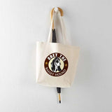 CafePress Obey The Basset Hound Tote Bag Natural Canvas Tote Bag, Reusable Shopping Bag