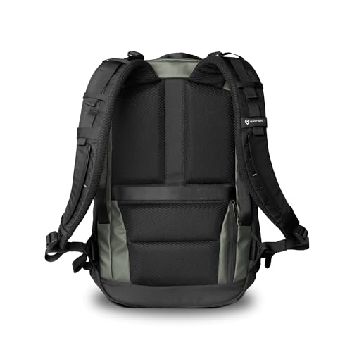 WANDRD NIMBUS 18L: Lightweight Travel Backpack for Men and Women, Weather Resistant Everyday Bag with Padded Shoulder Straps, Laptop Bag and Traveling Bag for Office (Wasatch Green)