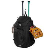 Rawlings | LEGION 2.0 Player's Backpack | Baseball/Softball | BLACK