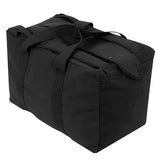 Rothco Tactical Canvas Cargo Bag Large Size Backpack Black
