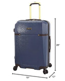 London Fog Brentwood II 25" EXPANDABLE HARDSIDE SPINNER Classic Blue