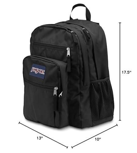 JanSport Big Student Backpack (Black/Black, One Size)