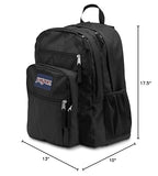 JanSport Big Student Backpack (Black/Black, One Size)