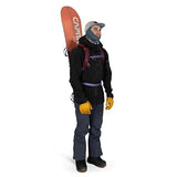 Osprey Glade 12 - Ski and Snowboard Hydration Pack - Cold-Weather Winter Backpack with 2.5L Water Reservoir, Diagonal Ski Carry, Snowboard Carry and Insulated Harness, Cascade Blue