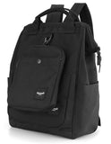 himawari 14.9 inch Women's Laptop Backpack, Large Capacity College Schoolbag, Waterproof Travel Bag for Men & Women-0403-03#Black