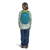 Osprey HydraJet 12L Kids' Hiking Backpack with Hydraulics Reservoir, Blue Spikemoss