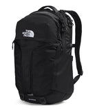 The North Face Surge Commuter Laptop Backpack - Daypack, Water Repellent, 15" Laptop Sleeve, Reflective Details, TNF Black/TNF Black-NPF, One Size