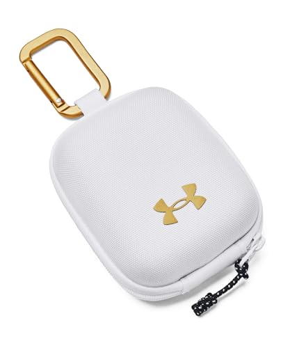Under Armour Unisex-Adult Micro Essentials Container , (100) White / White / Metallic Gold , One Size Fits Most