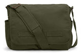 Sweetbriar Classic Vintage Messenger Bag, Forest Green